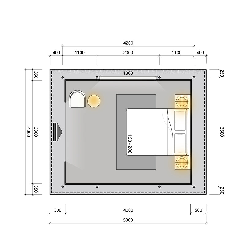 Windproof Luxury Waterproof Glamping Tent with Bathroom Safari Canvas for Outdoor Hotel Resort Customization Family Ready